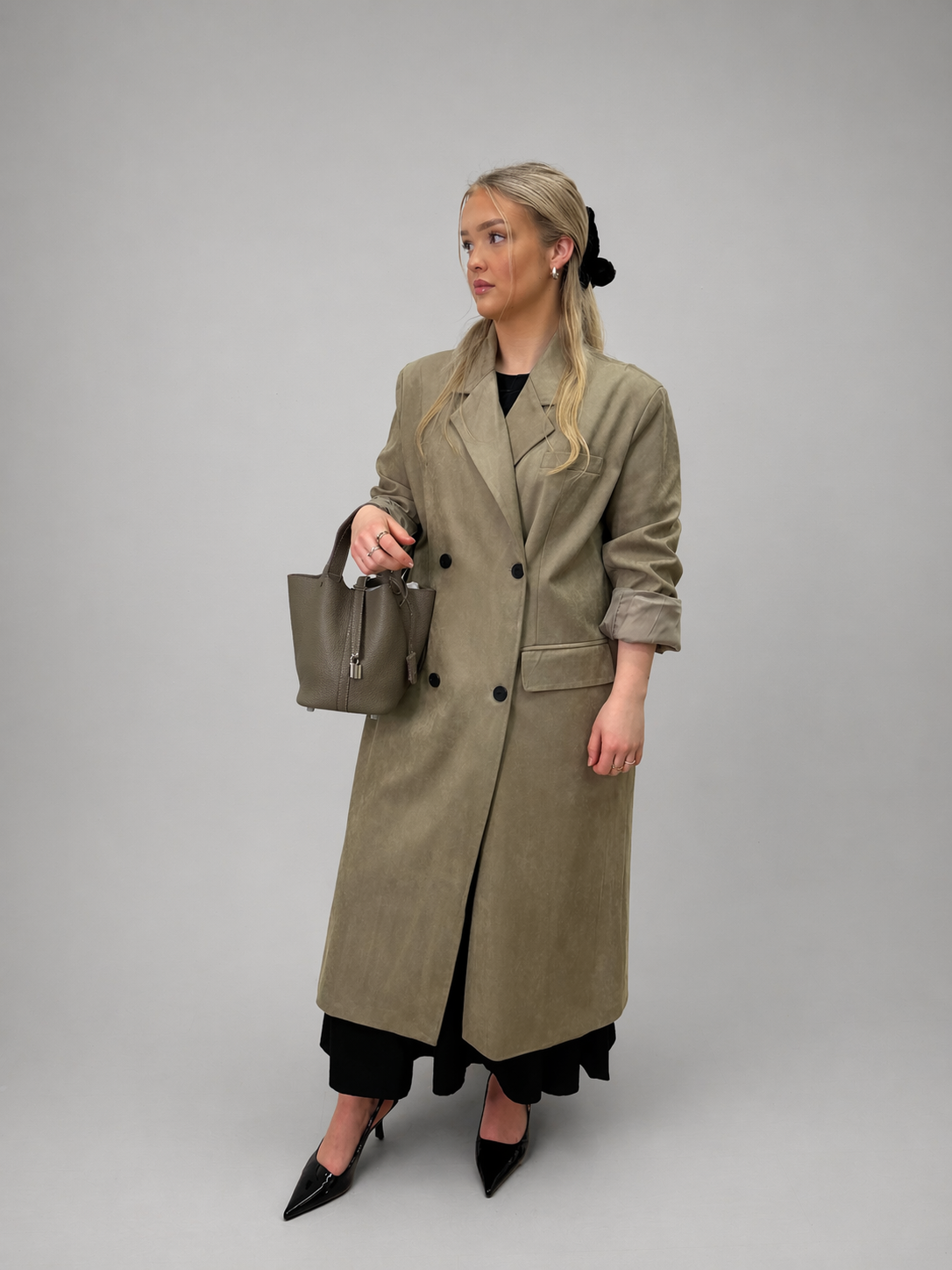 Semsket Maxi Blazer