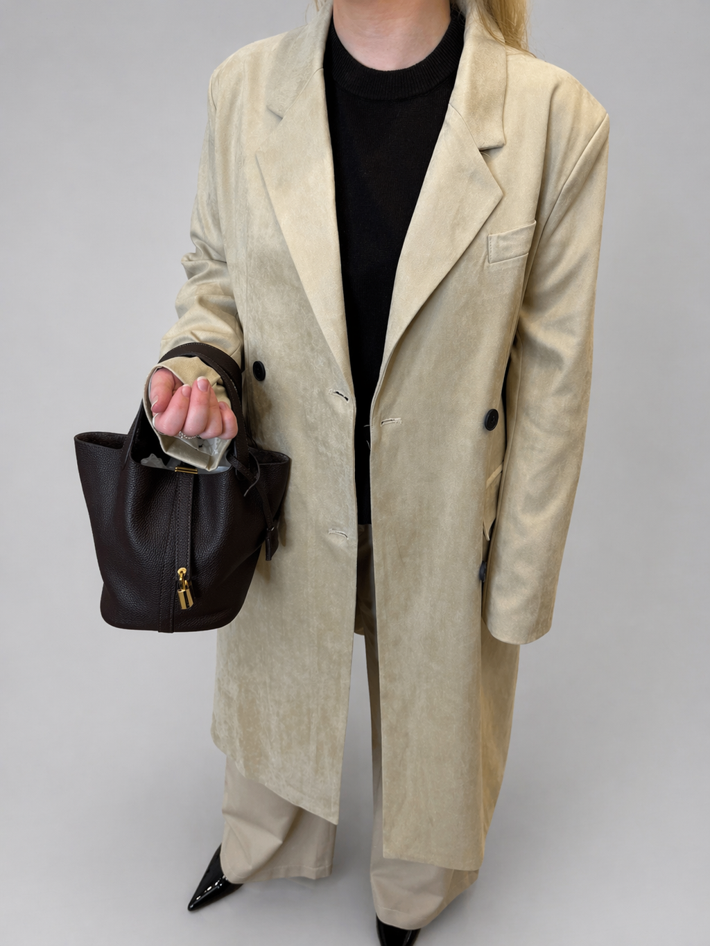 Semsket Maxi Blazer