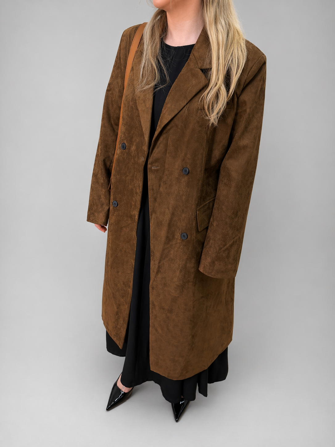 Semsket Maxi Blazer