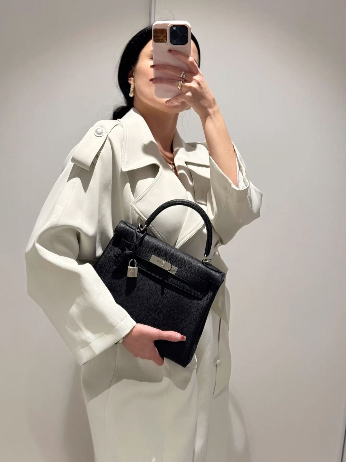Katy 28 - Mykt kornet Skinnveske
