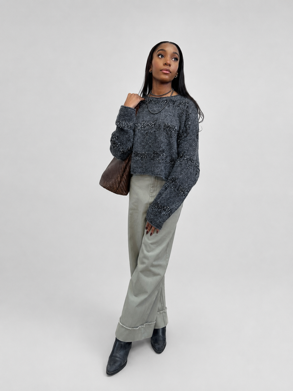 Kort Shimmer Genser