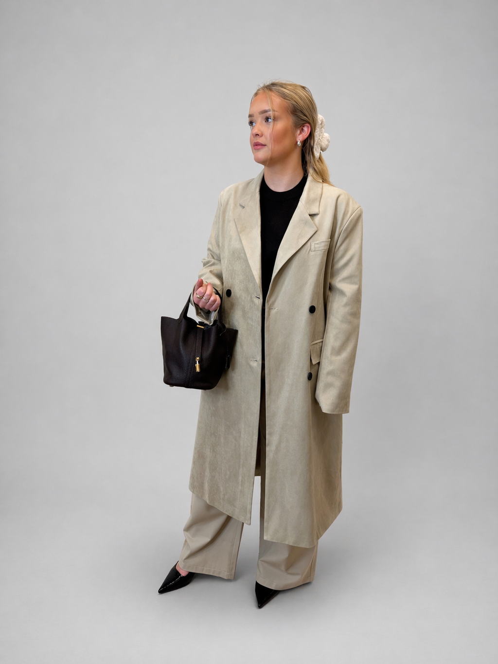 Semsket Maxi Blazer