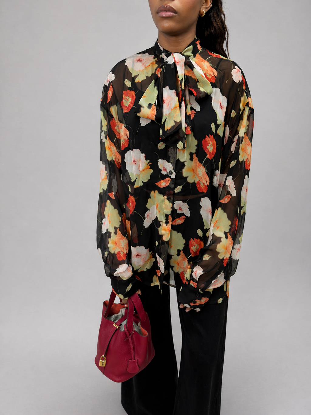 Floral Bluse