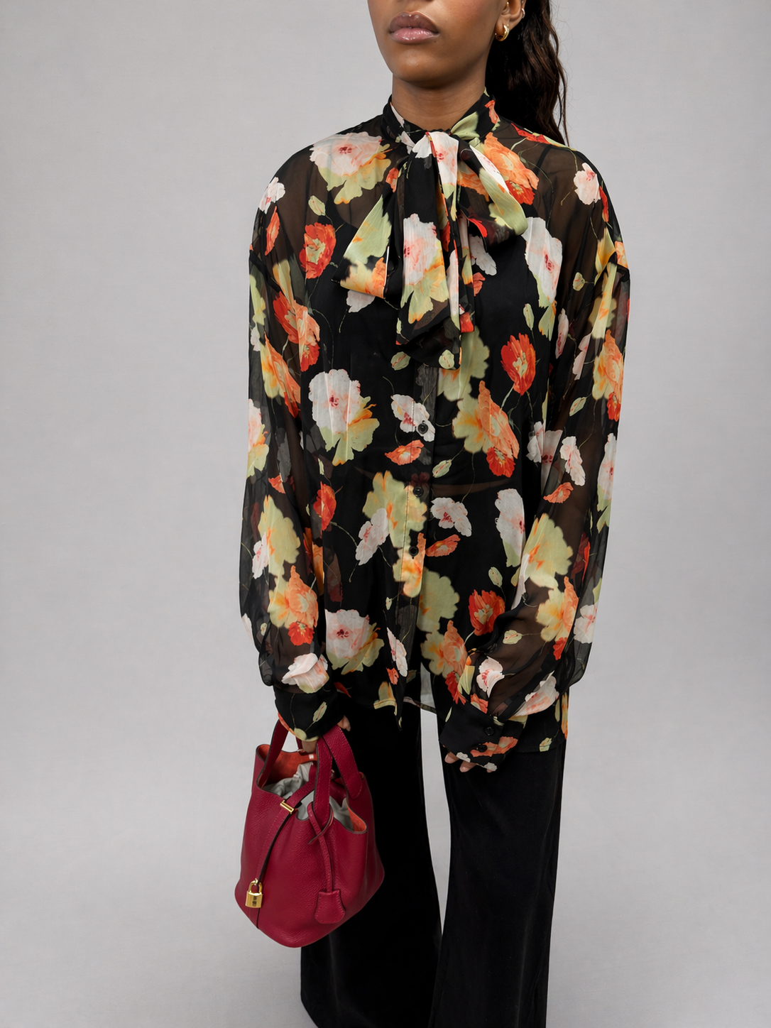 Floral Bluse