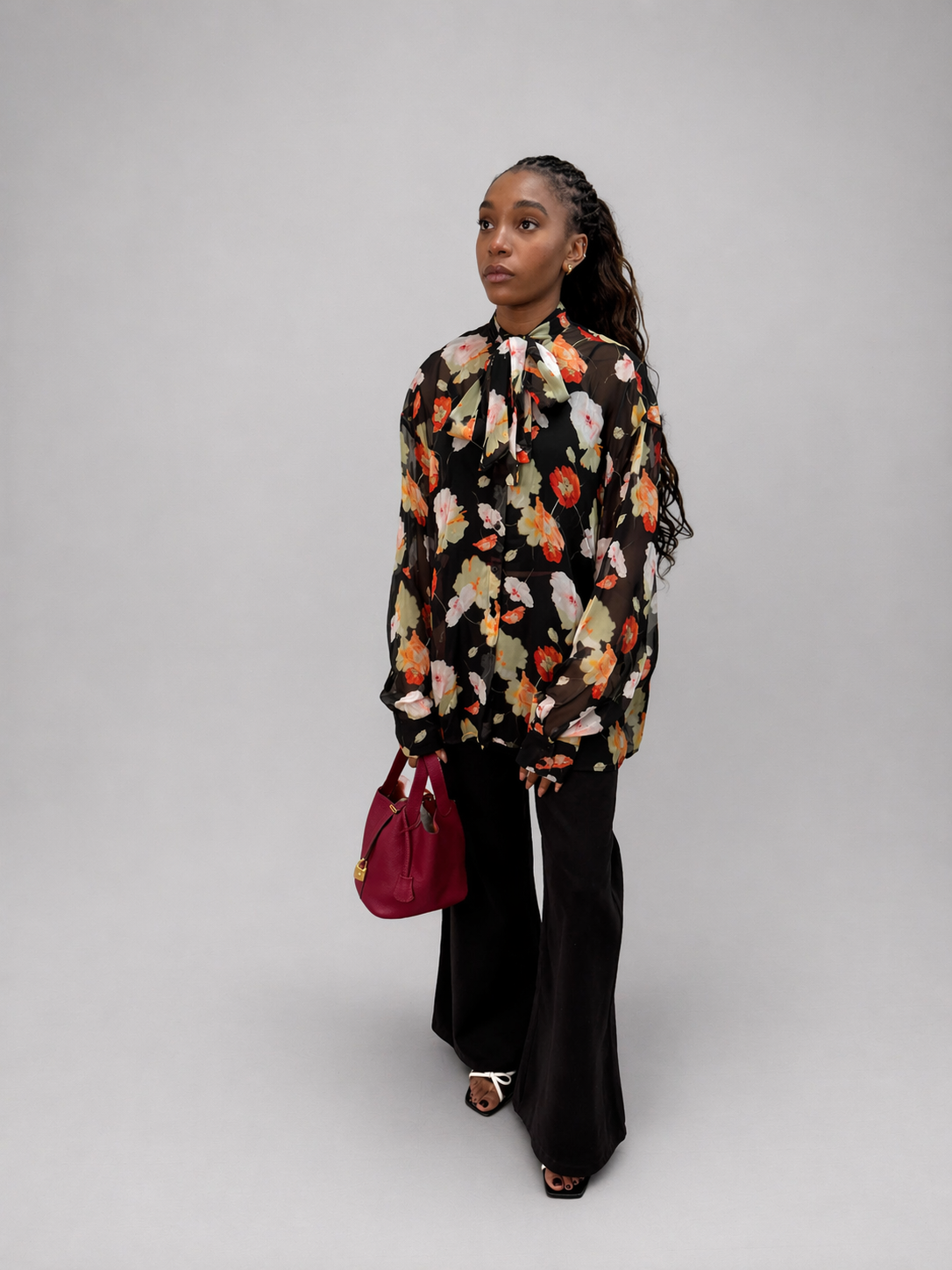 Floral Bluse