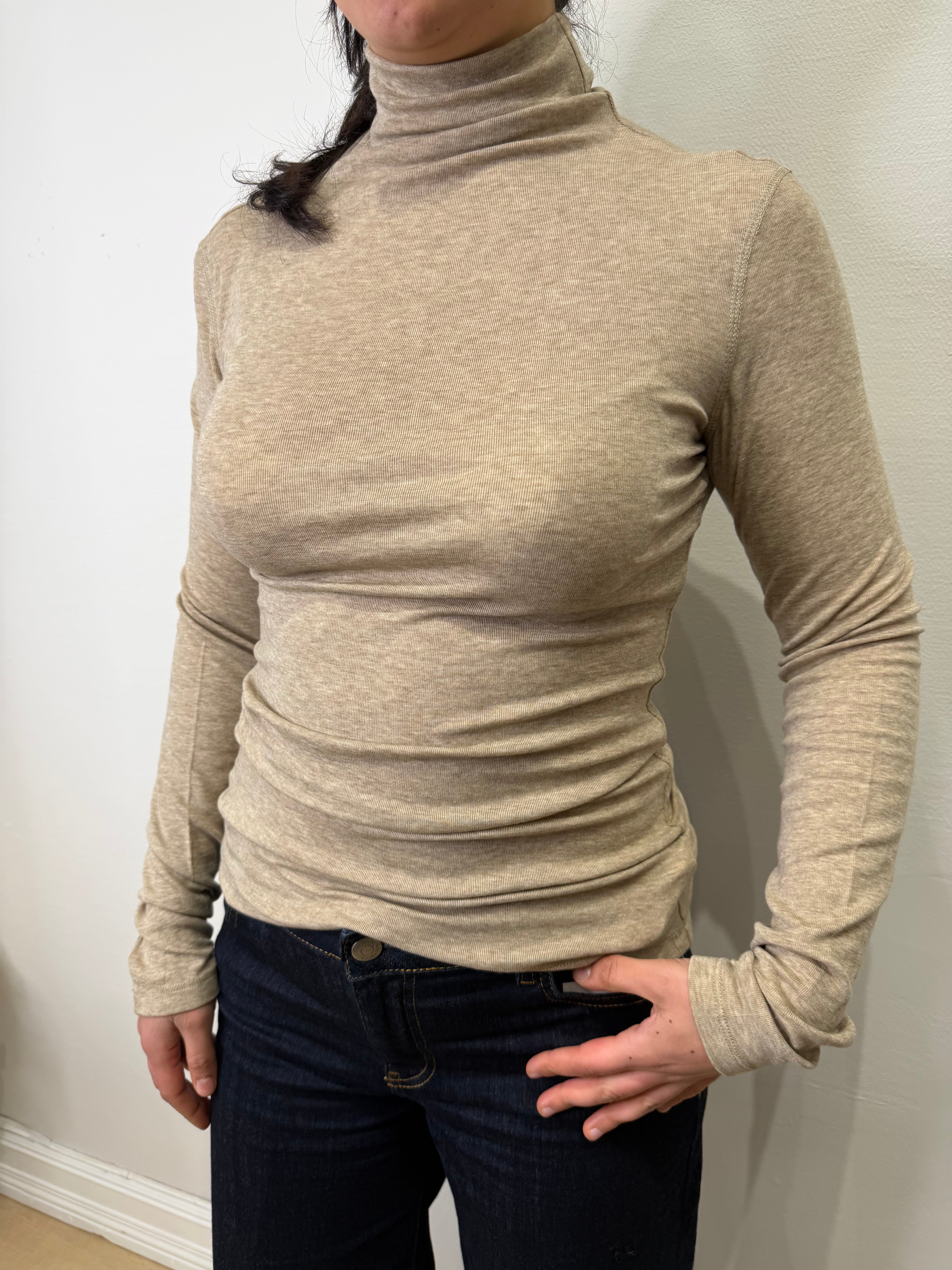 Lyocell Turtleneck
