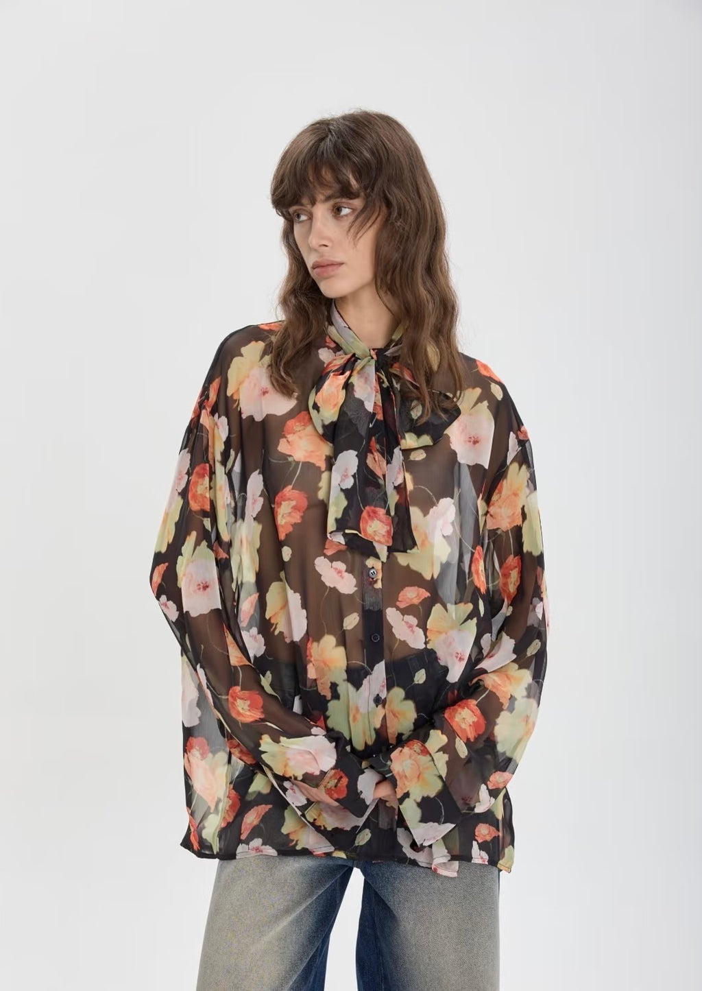 Floral Bluse