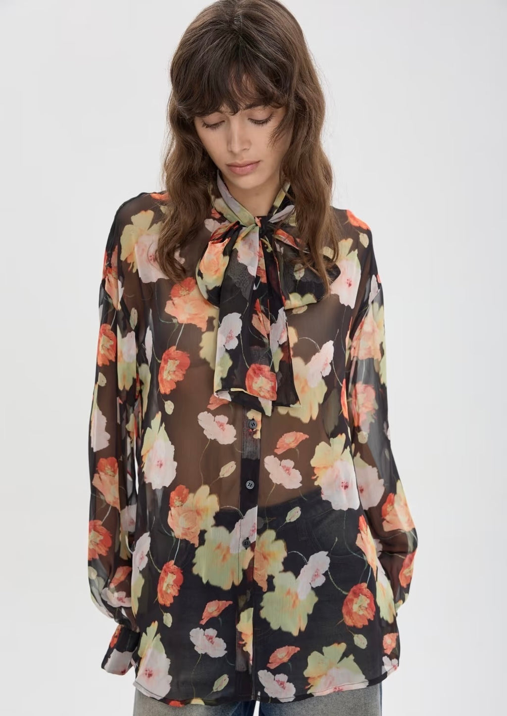 Floral Bluse